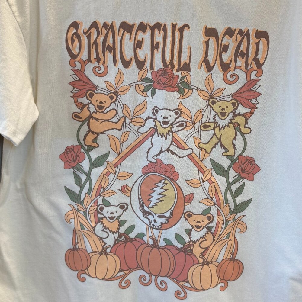 Women's Grateful Dead Fall Pumpkins T-shirt for Target, XL